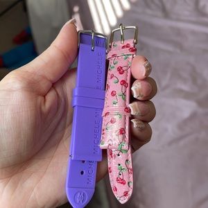 Michele watch band bundle